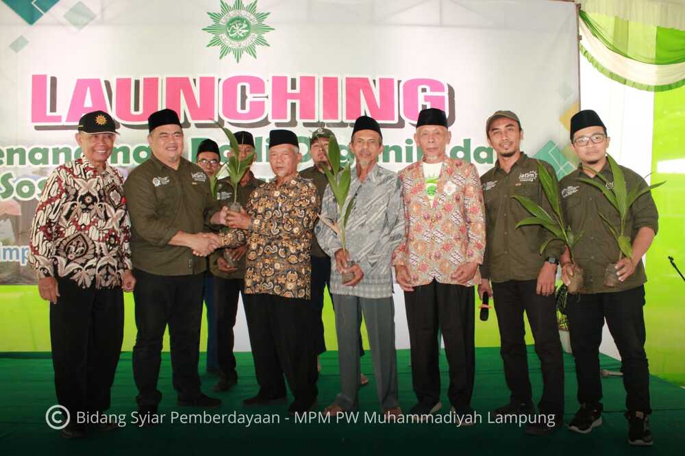 Peresmian Masjid Muhammadiyah  di Kota Siak