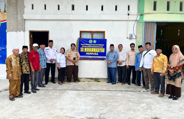 PD Muhammadiyah Siak Lauching Pendirian SD Mutu Muhammadiyah Mempura